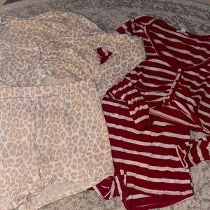 Colsie Leopard and Striped Pajama Sets